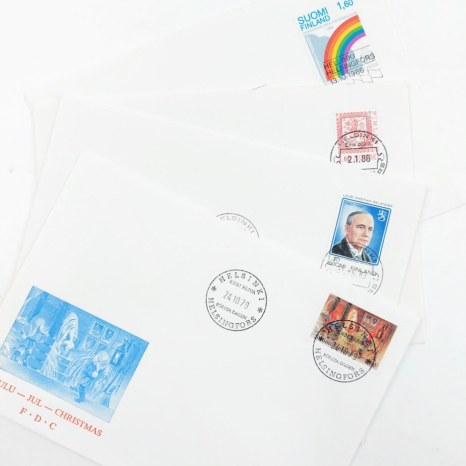 Ensipäiväkuoret 4kpl setti