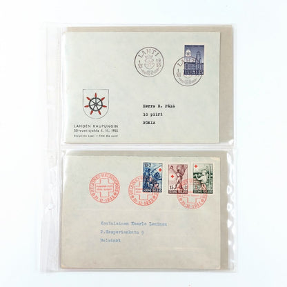 Ensipäiväkuoret 1955-1956 7kpl