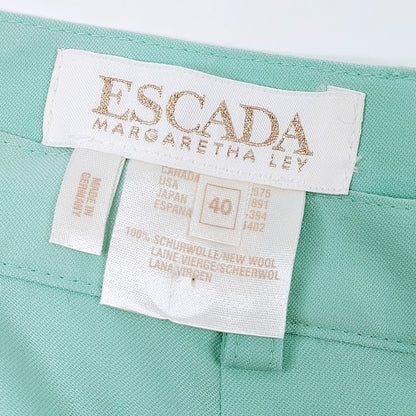 Escada by Margaretha Ley vintage villakangashousut koko 40