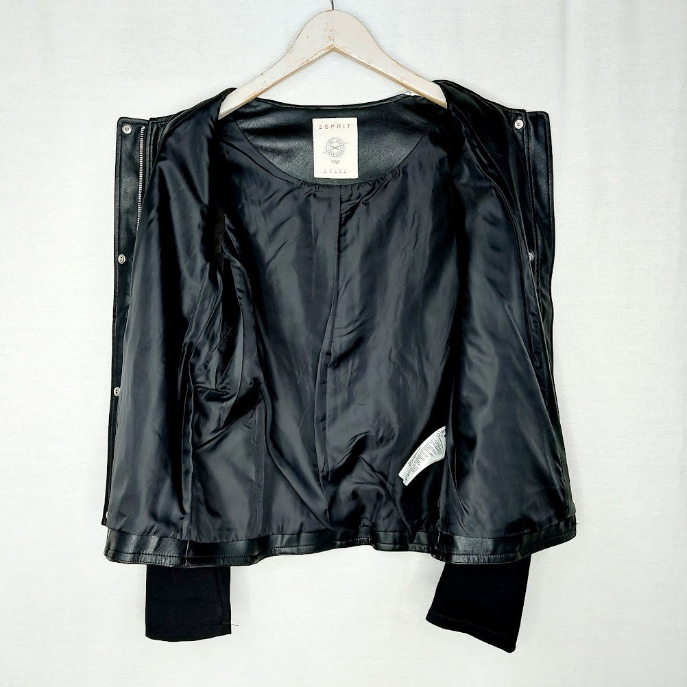 Esprit tekonahkatakki koko 44