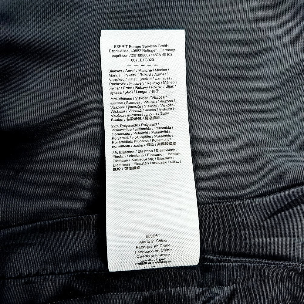 Esprit tekonahkatakki koko 44