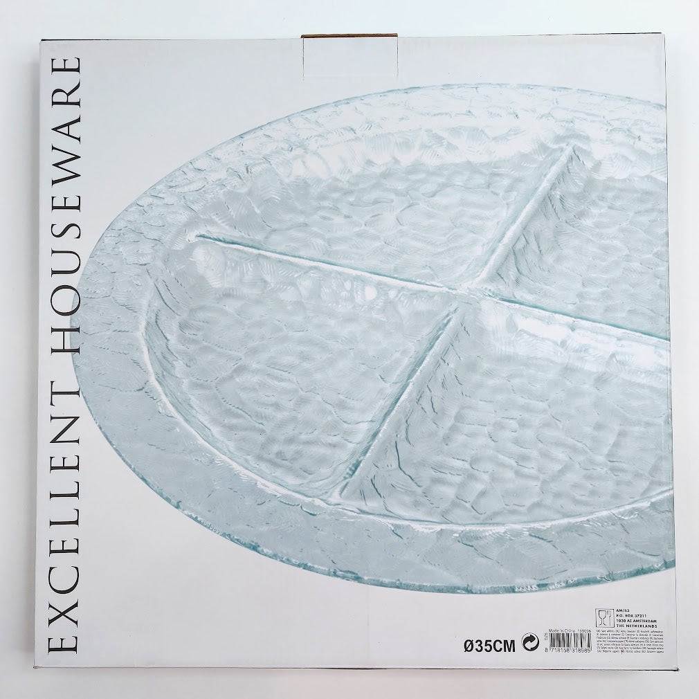 Excellent houseware Lasinen tajoiluastia