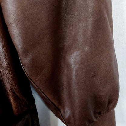 FinLed Finnish Leather Design vintage nahkatakki koko M