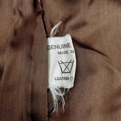 FinLed Finnish Leather Design vintage nahkatakki koko M