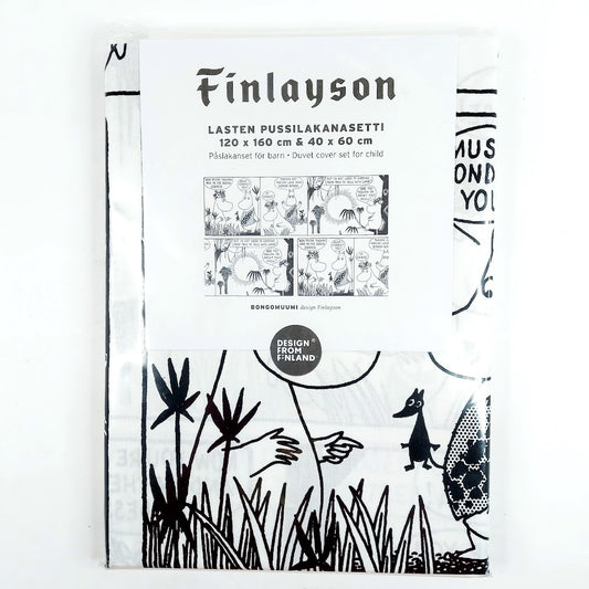 Finlayson Bongomuumi lasten pussilakanasetti 120x160 cm
