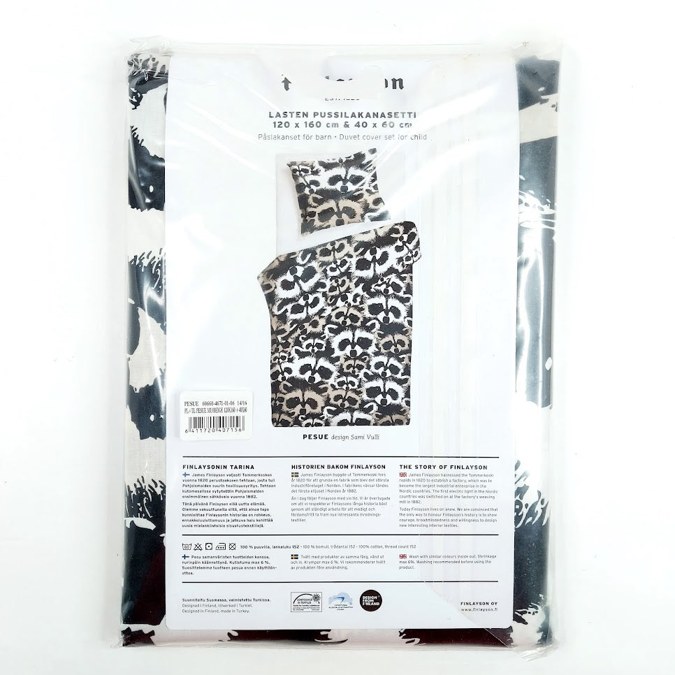 Finlayson Pesue lasten pussilakanasetti 120x160 cm