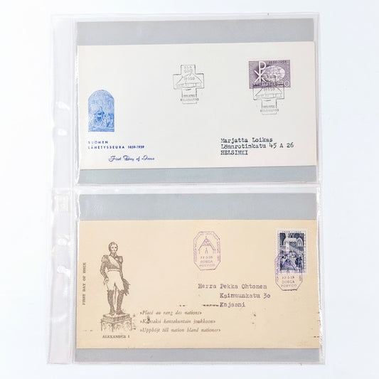 Ensipäiväkuoret 1959 4 kpl