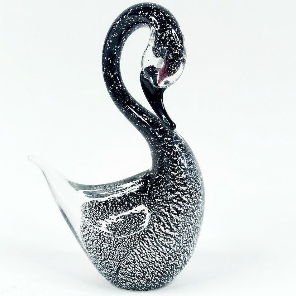 Formia Vetri di Murano: Flecked Swan lasiveistos