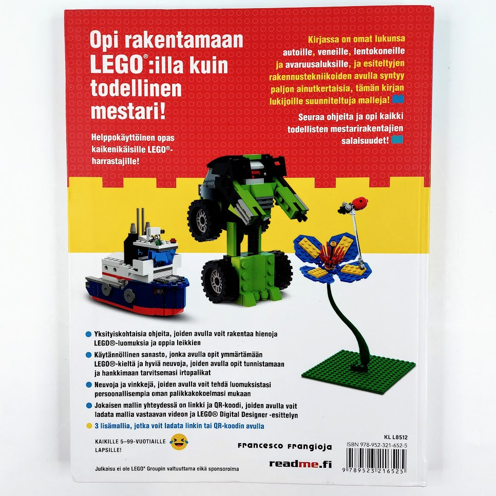 Francesco Frangioja: Mestarirakentajan LEGO-kirja