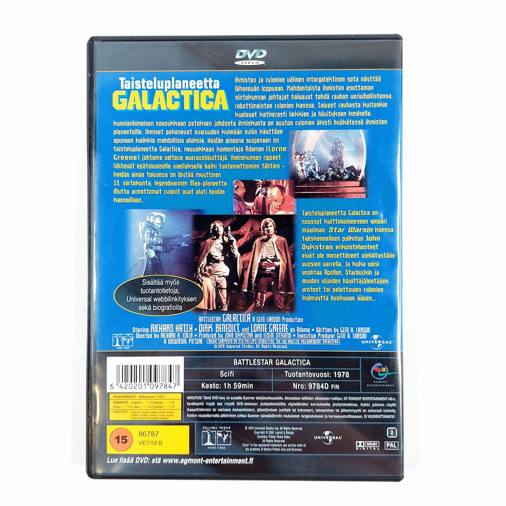 Taisteluplaneetta Galactica DVD