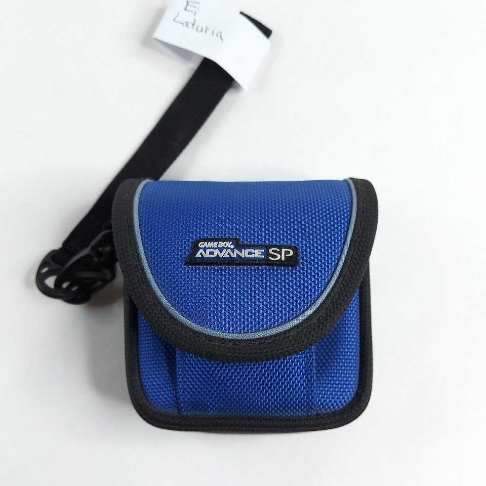 Game Boy Advance SP ja säilytyspussi