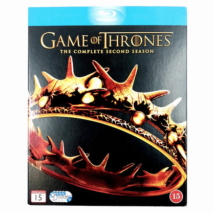 Game of Thrones 2. tuotantokausi Blu-ray 5 levyä