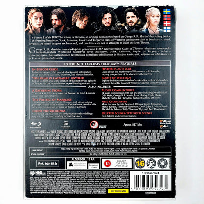 Game of Thrones 3. tuotantokausi Blu-ray 5 levyä