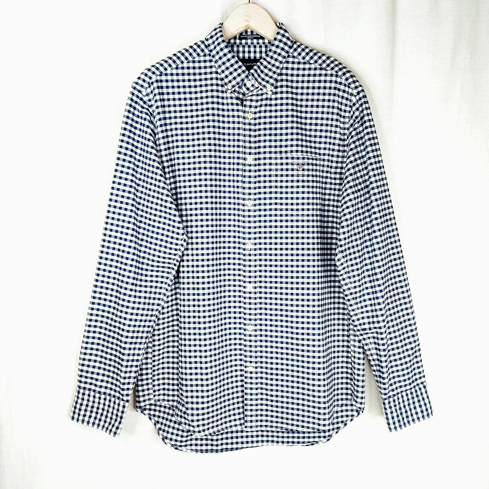 Gant The Oxford Gingham Regular kauluspaita koko L