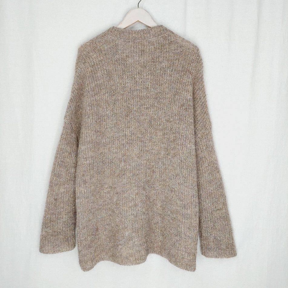 Gauhar Helsinki mohair-merinovillasekoite neuletakki koko XL/XXL