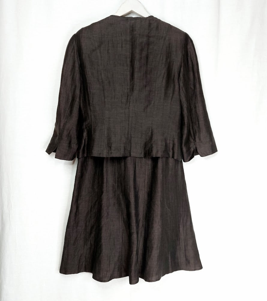 Gerry Weber pellavasekoitejakkupuku koko 38