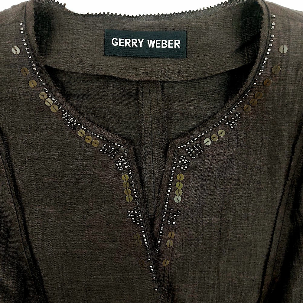 Gerry Weber pellavasekoitejakkupuku koko 38