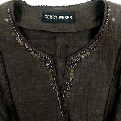 Gerry Weber pellavasekoitejakkupuku koko 38