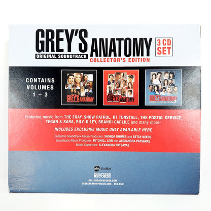 Grey's Anatomy Original Soundtrack - Collector's Edition 3CD