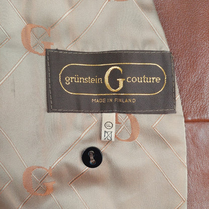 Grünstein G Couture vintage trenssinahkatakki koko XXL