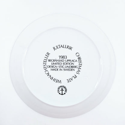 Gustavsberg joululautanen 1983