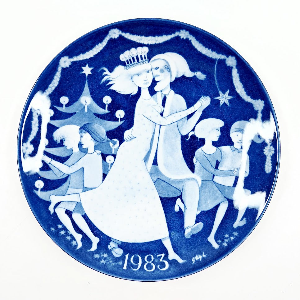 Gustavsberg joululautanen 1983