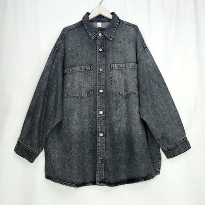 H&M Denim farkkupaitatakki koko XL