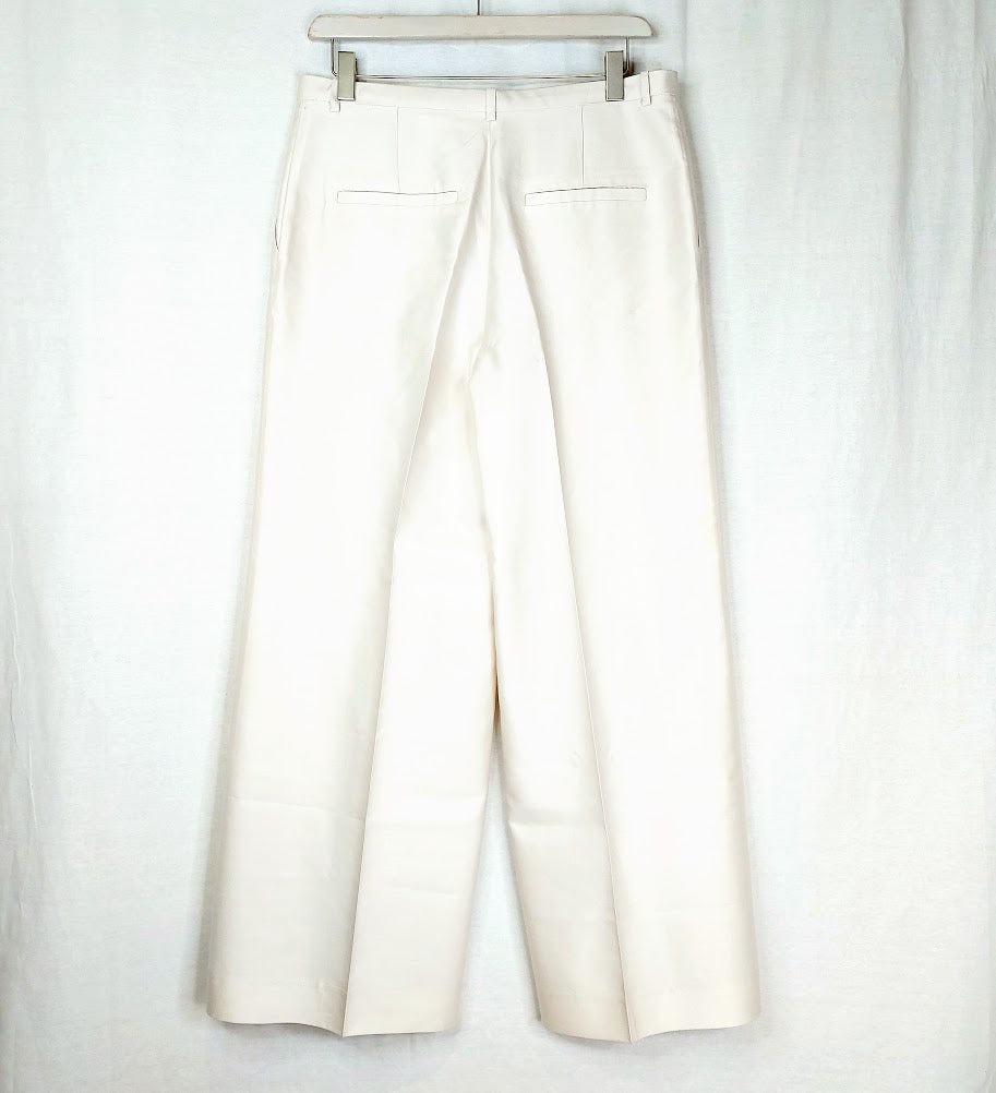 H&M Silk Blend housut koko 44
