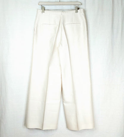 H&M Silk Blend housut koko 44