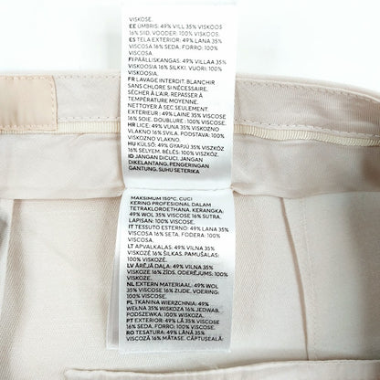 H&M Silk Blend housut koko 44