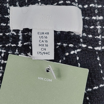 H&M tweedhousut koko 48