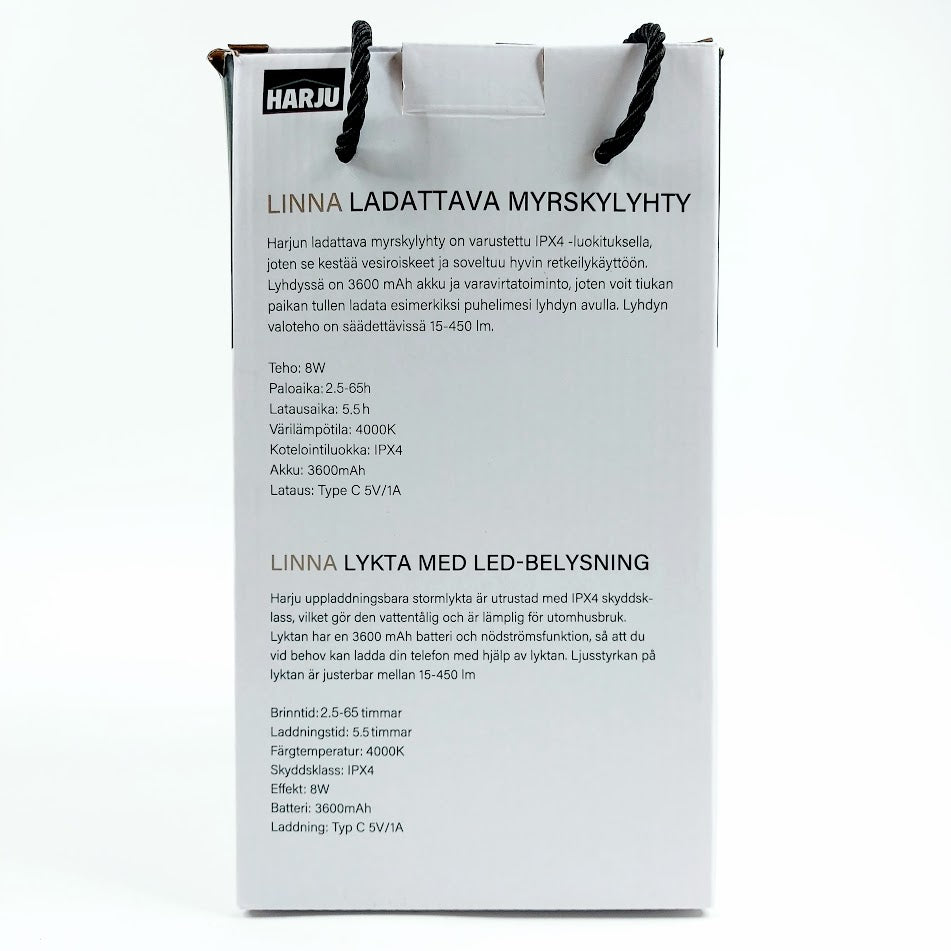 Harju Linna ladattava myrskylyhty