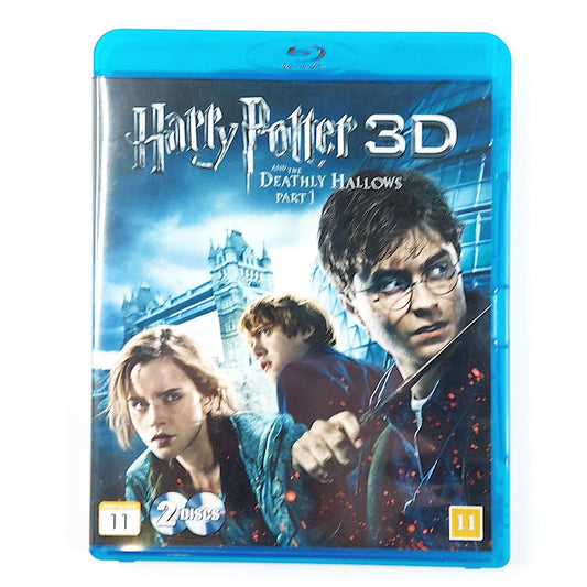 Harry Potter and the Deathly Hallows Part 1 3D Blu-ray 2 levyä