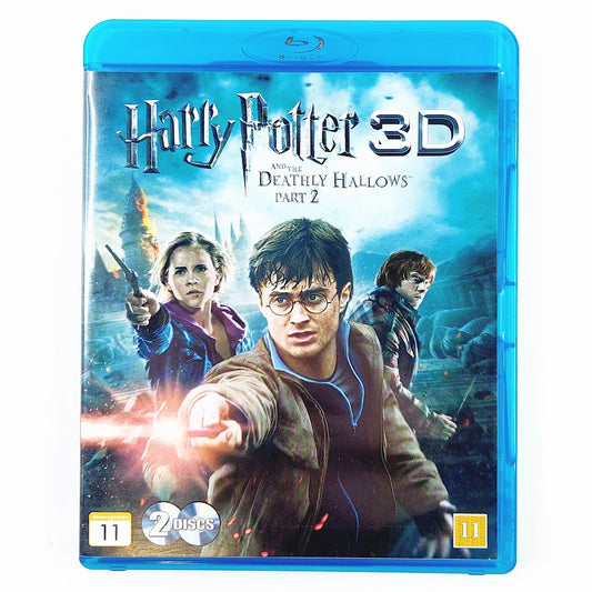 Harry Potter and the Deathly Hallows Part 2 3D Blu-ray 2 levyä