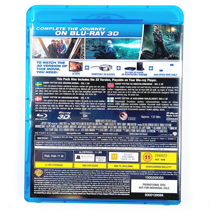 Harry Potter and the Deathly Hallows Part 2 3D Blu-ray 2 levyä