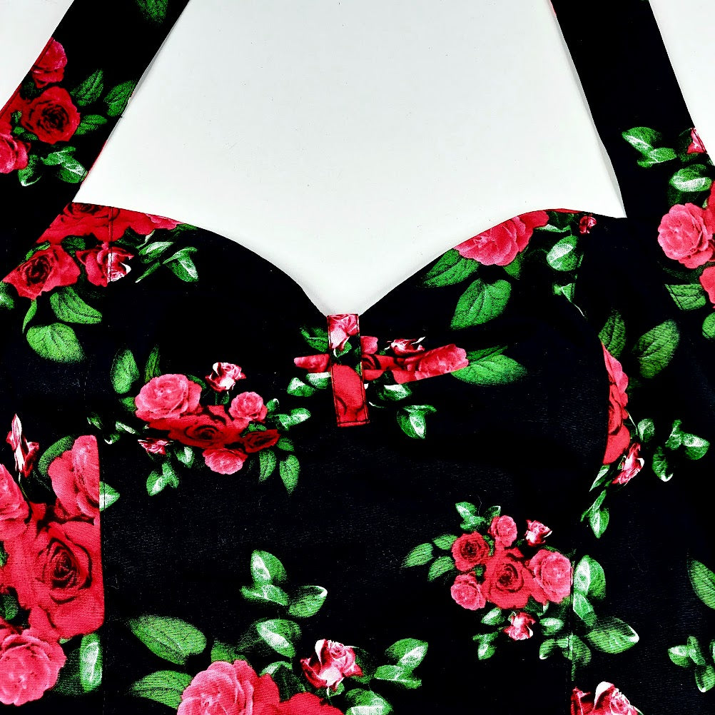 Hell Bunny Annabelle halterneckmekko koko XL