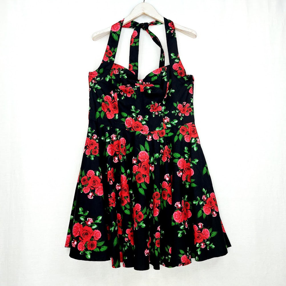 Hell Bunny Annabelle halterneckmekko koko XL