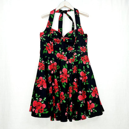 Hell Bunny Annabelle halterneckmekko koko XL