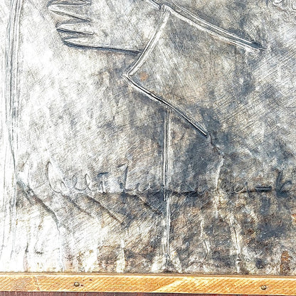 Kalevala Koru - Hellä Juvonen seinäreliefi