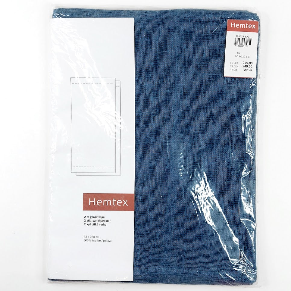 Hemtex paneeliverho koko 33x220 cm 2 kpl