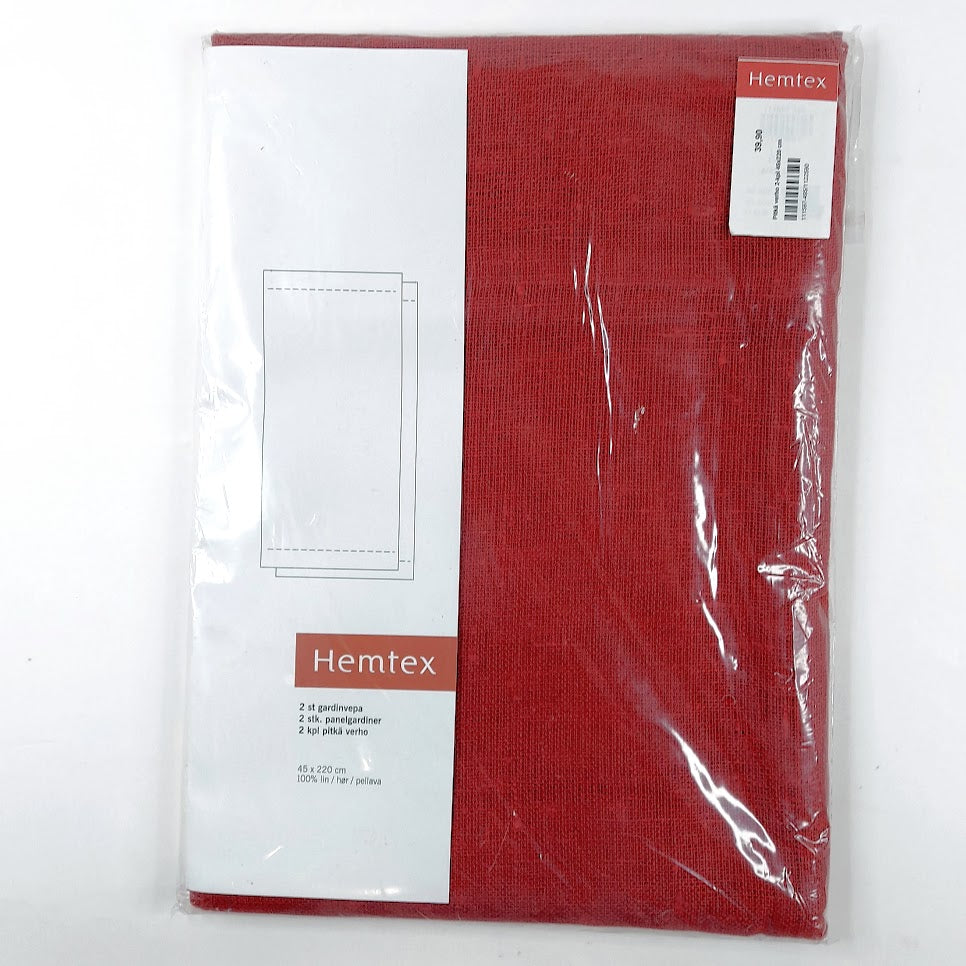 Hemtex paneeliverho koko 45x220 cm 2 kpl