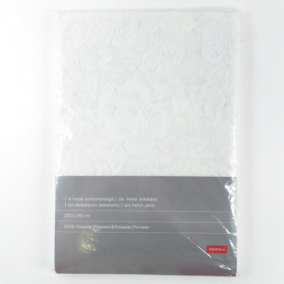 Hemtex ranskalainen laskosverho 120x240 cm