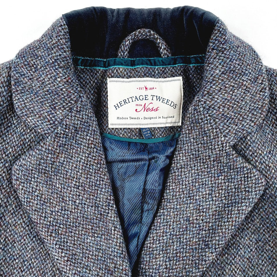 Heritage Tweeds from Ness Lana Denim Pinhead jakku koko 38