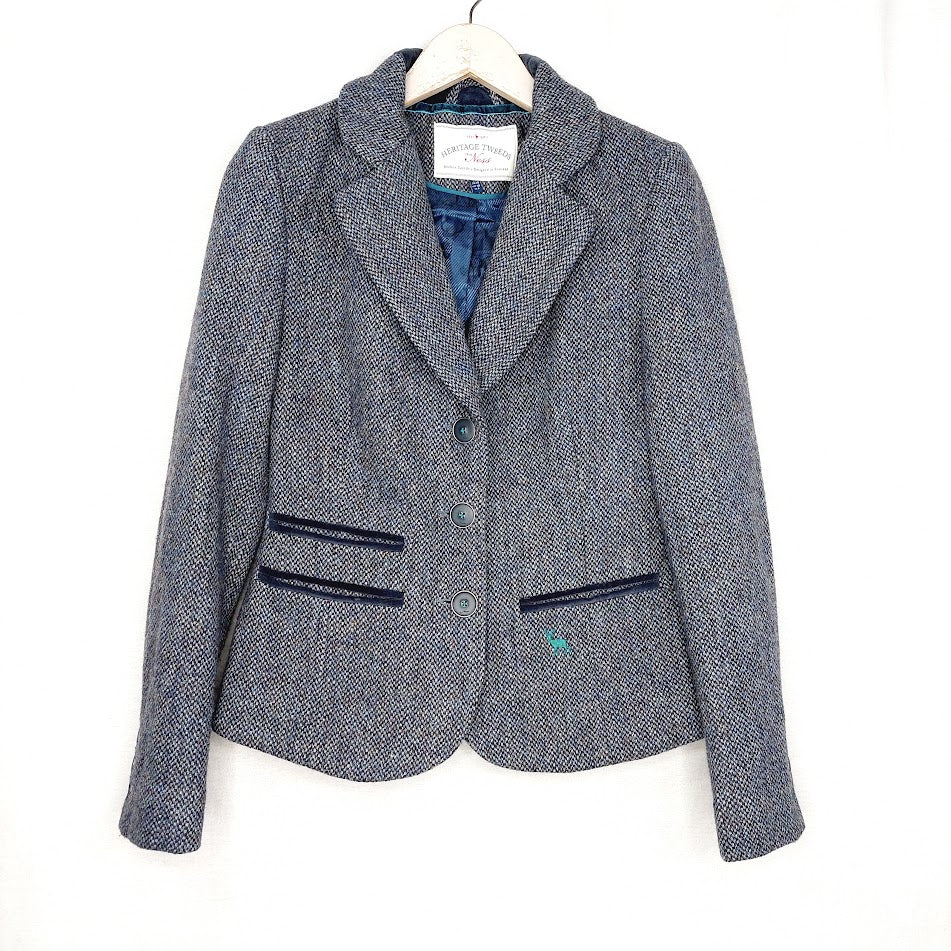 Heritage Tweeds from Ness Lana Denim Pinhead jakku koko 38