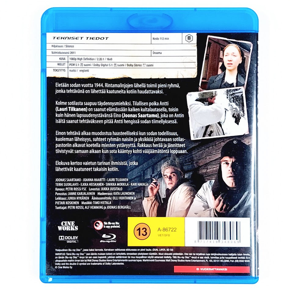 Hiljaisuus Blu-ray
