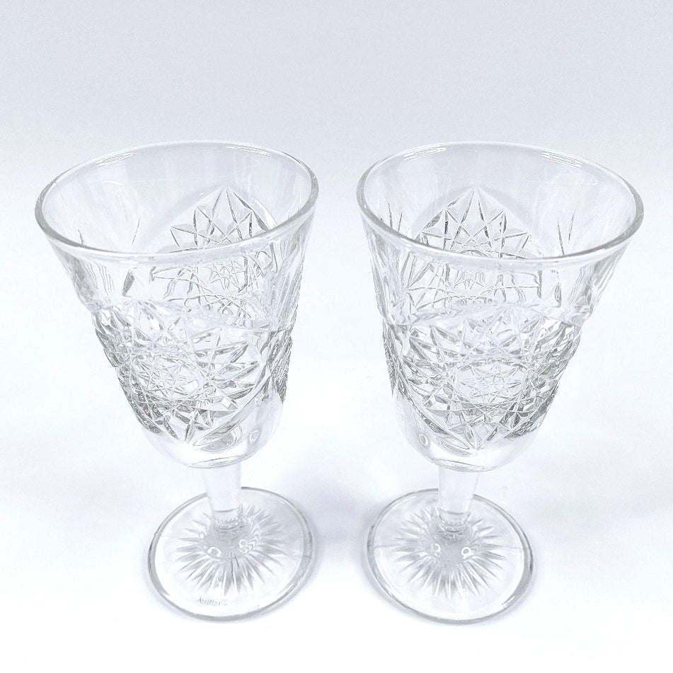Libbey Hobstar viinilasit 2 kpl