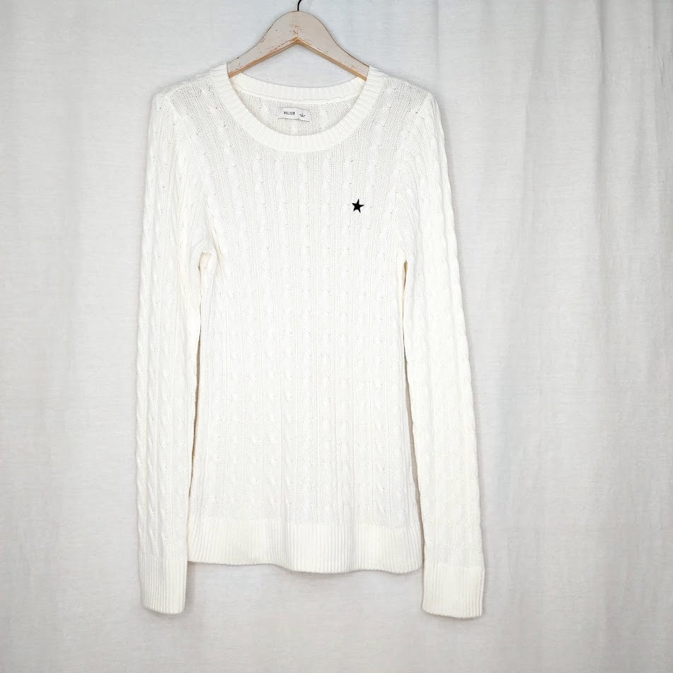 Hollister puuvillasekoiteneule koko L
