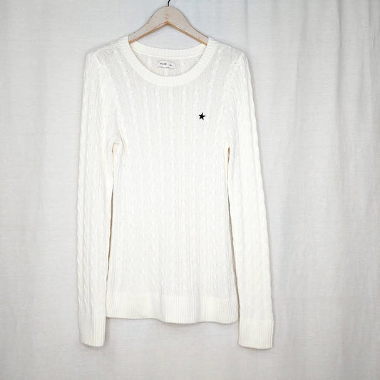 Hollister puuvillasekoiteneule koko L