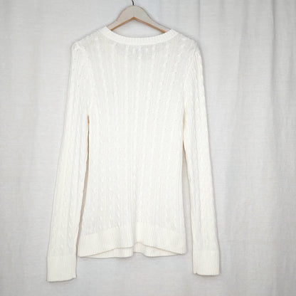 Hollister puuvillasekoiteneule koko L