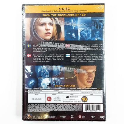 Homeland the complete first season 4DVD